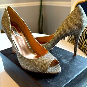 Badgley Mischka Jossie Platino Diamond size 9.5M